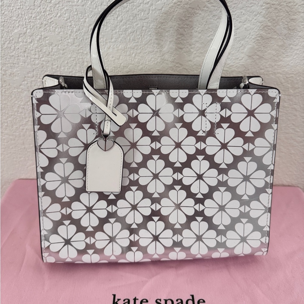 Kate Spade Sam Floral Spade silver